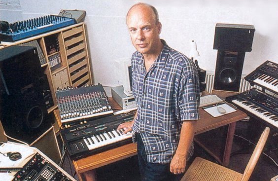 Ambient kompozitorius Brian Eno