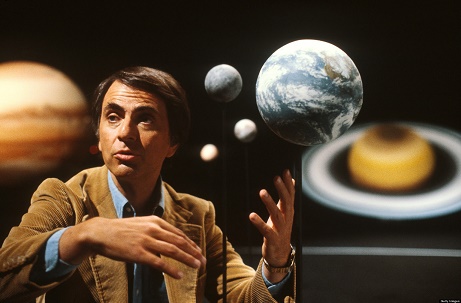 Astronomas Karlas Saganas