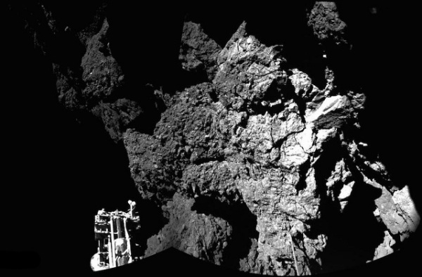 Rosetta Philae artėja prie kometos