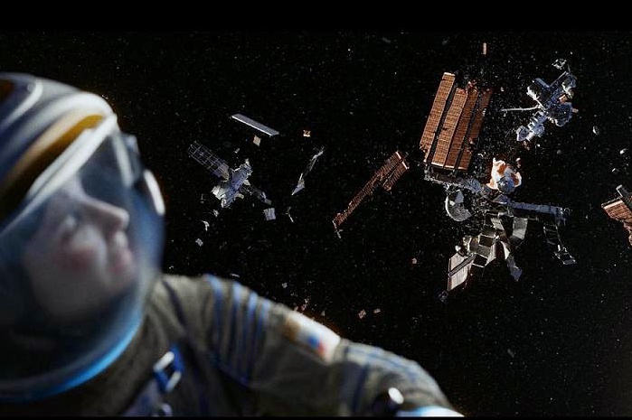 Kosminis susidūrimas (iš filmo Gravity)