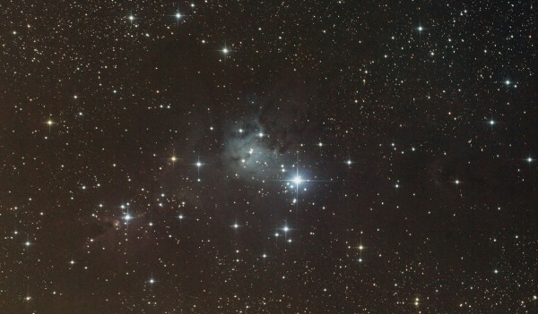 Kūgio ūkas (NGC2264) Vienaragyje